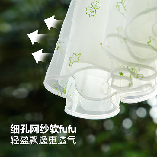 迷你巴拉巴拉女童宝宝裙子夏季柔软亲肤网纱甜美连衣裙2026夏 商品图2