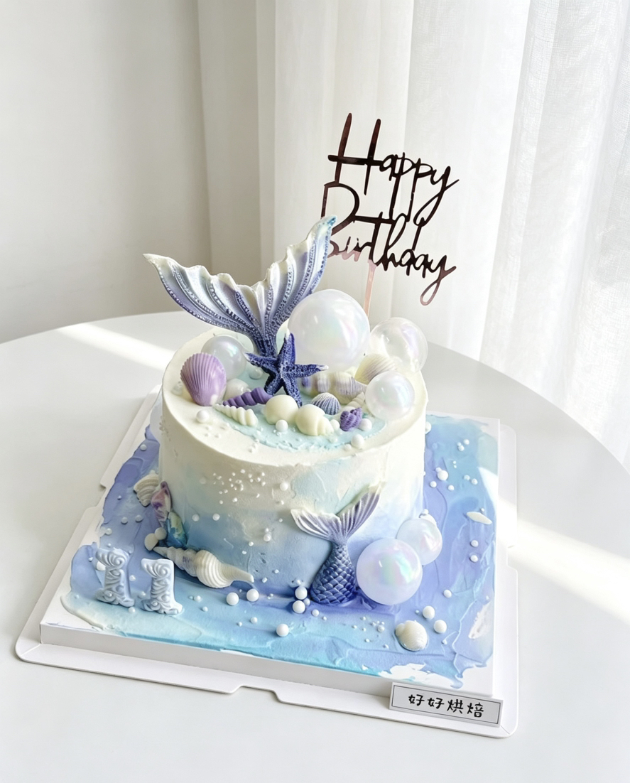 梦幻美人鱼系列蛋糕