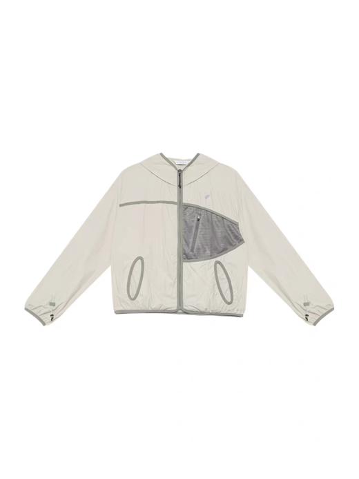 半圆/C65110016/连帽网眼拼接口袋防晒外套 商品图4