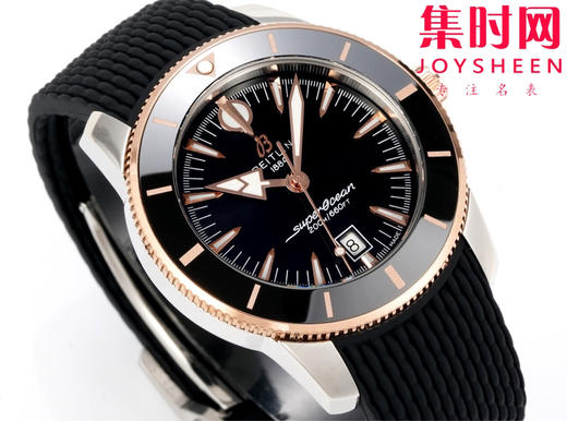 BLS百年灵 超级海洋文化系列 男士腕表 表径42mm 胶带款 商品图4