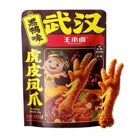 王小卤 虎皮凤爪黑鸭味 105g/包
