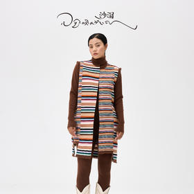 西藏手工邦典长款外套  SJF97W232N