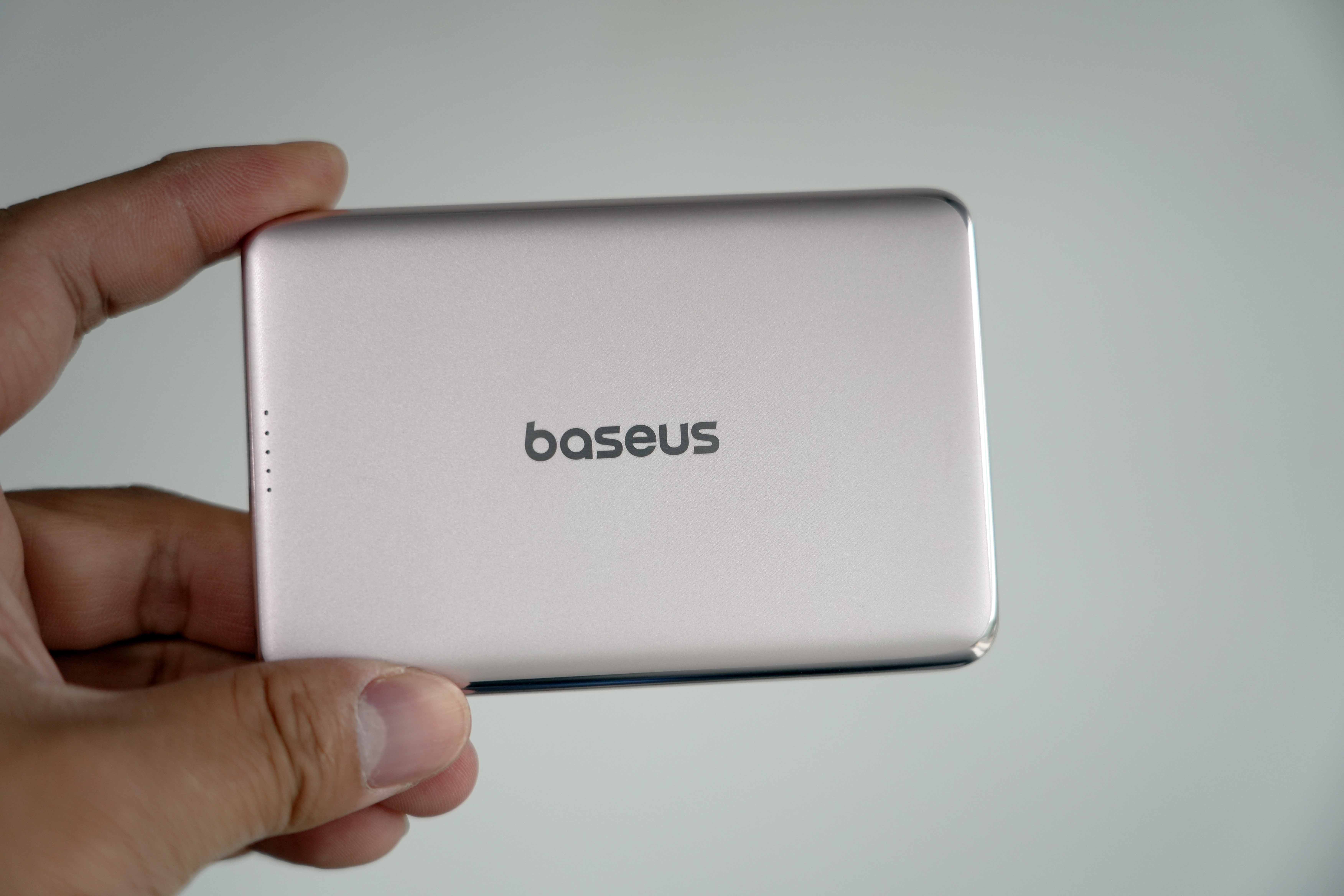 【3C认证】倍思卡片磁吸充电宝 20W快充移动电源5000mAh上飞机苹果171615华为小米通用（不赠送配件）