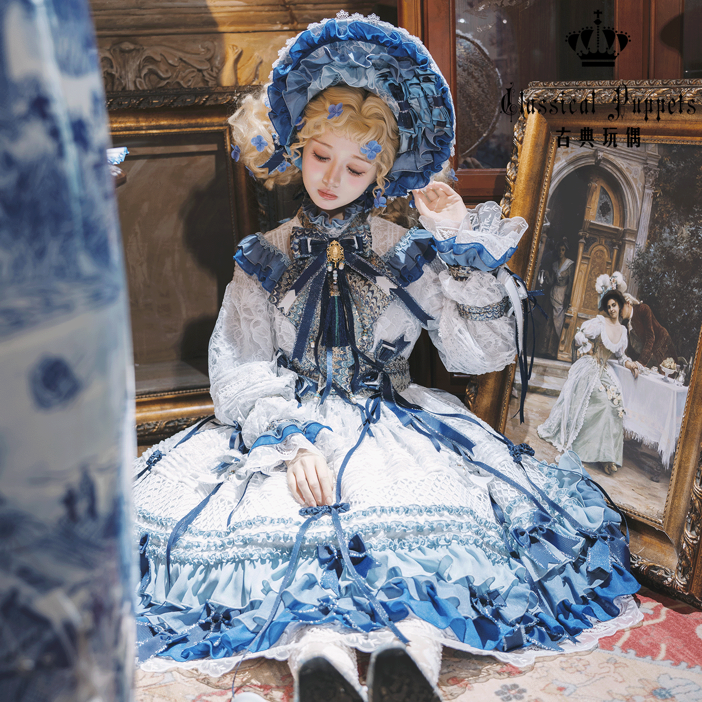 【全款预售】少女人形 青花瓷2.0 古典玩偶 Lolita