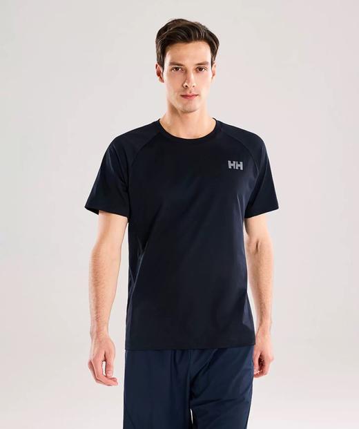 一店z 运动圈口碑爆款！！！H×2轻量速干运动抗菌拼接圆领短袖T恤 商品图5