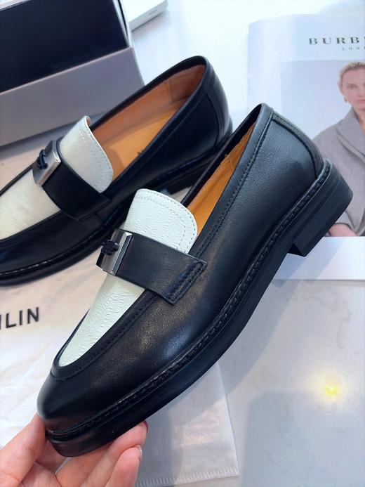 无补！实体店订单尾货！头层牛皮！春夏一脚蹬英伦风小皮鞋(小一码拍❗)  26Y04074- 商品图4