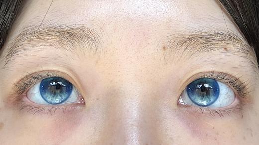 mimipark 日抛 觉色系列 蓝屿永夜 直径14.5mm 着色14.5mm （十片装） 商品图1