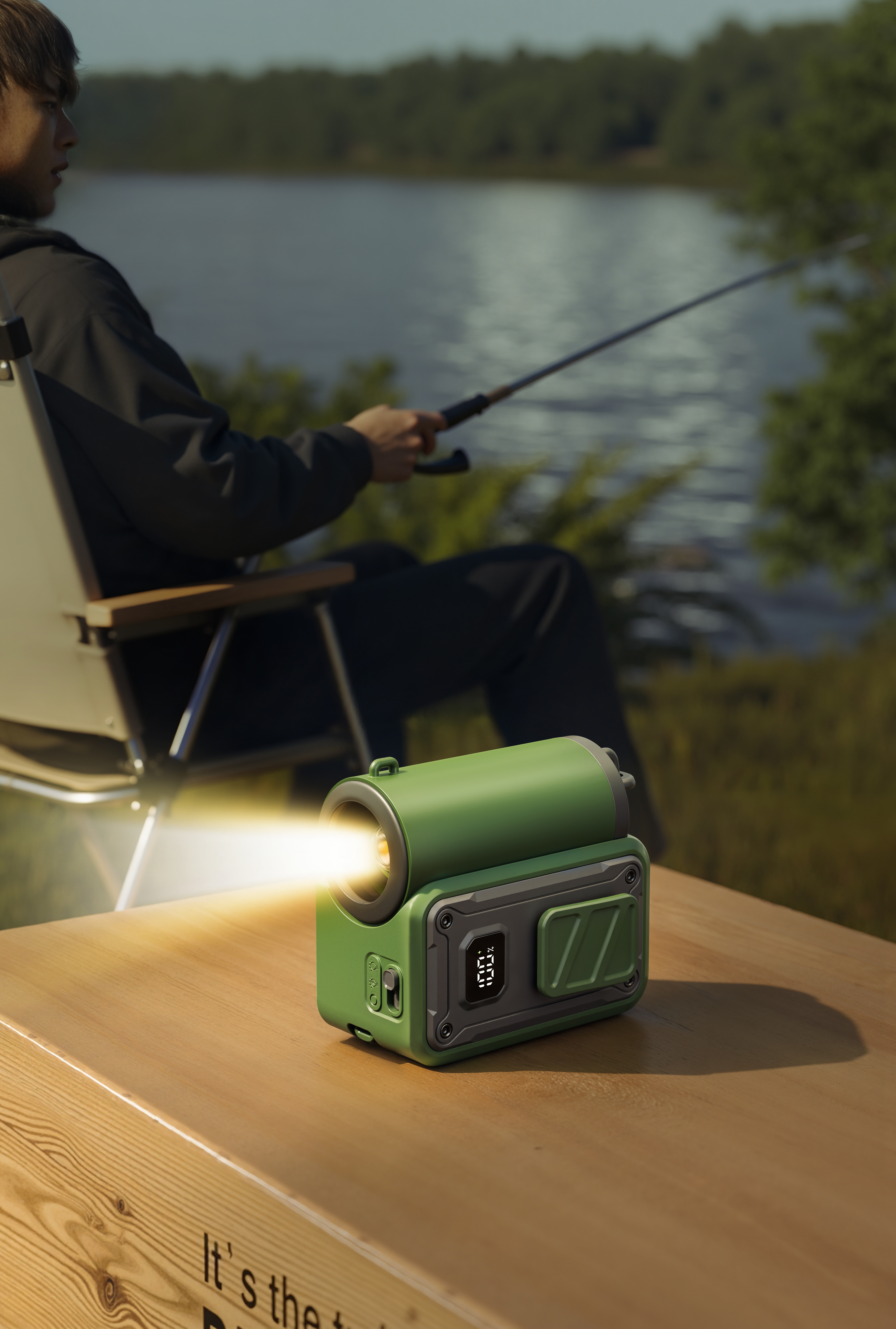 Portable Mini Fan M106 - USB Rechargeable