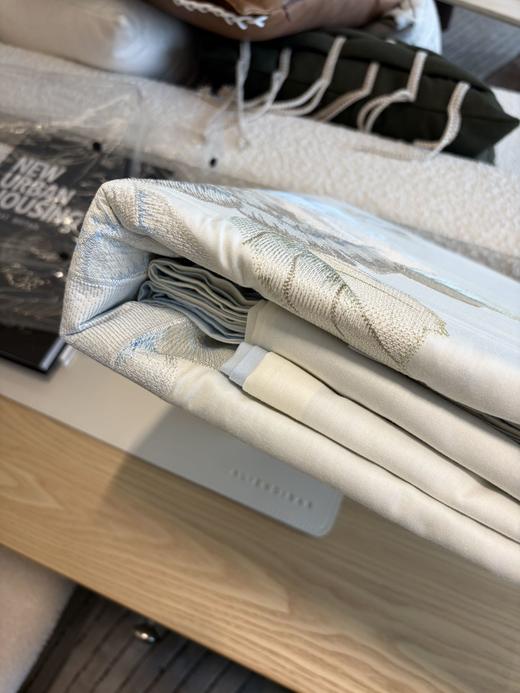 直发 新疆长绒棉【纯棉斜纹棉重工刺绣款四件套】 商品图1