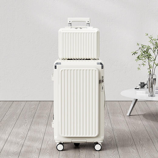 出游必备神器❗️买到就是赚到✈️【翻盖侧开口可扩展PC行李箱】新款行李箱登场❗ 20寸｜22寸｜24寸｜26寸｜28寸 宇宙最多尺码可选 翻盖侧开口可扩展 商品图7