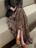 直发 巴塞光影"流浪"伞裙~度假风复古印花压褶大摆半身裙【VQJ26033419】 商品缩略图4