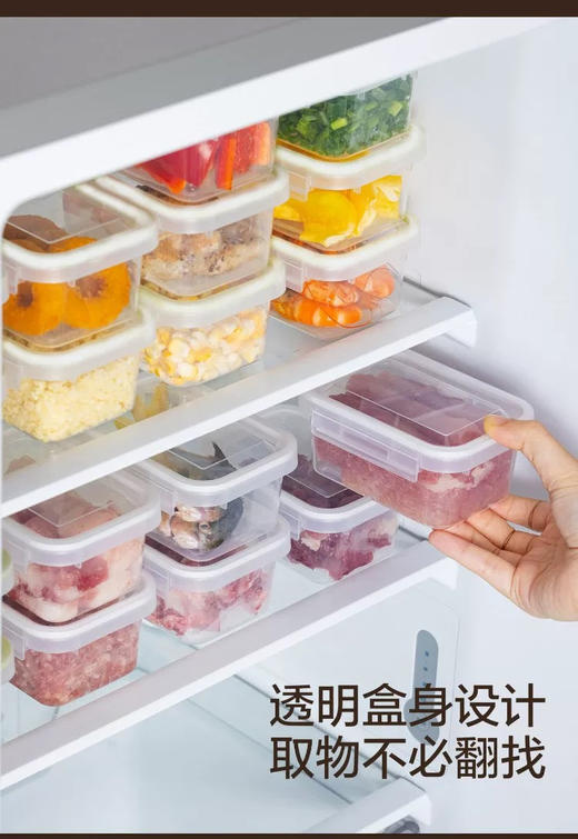 16.9元到手6️⃣个💰❗️❗️疯了❗️❗️到手共6️⃣个【食品级PP卡扣密封收纳盒】几乎每天都用到的密封保鲜盒真香警告！收纳神器 💥材质是食品级PP，用着放心，密封性也不错，放水果🍒 商品图3