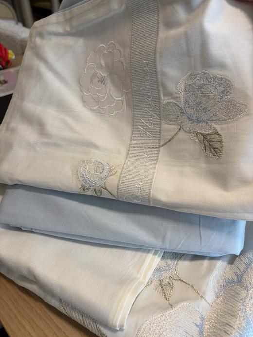 直发 新疆长绒棉【纯棉斜纹棉重工刺绣款四件套】 商品图3