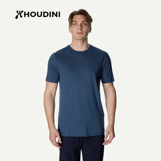 HOUDINI胡丁尼Tree Tee 树 户外男款莱塞尔天丝短袖840048/230954 商品图6