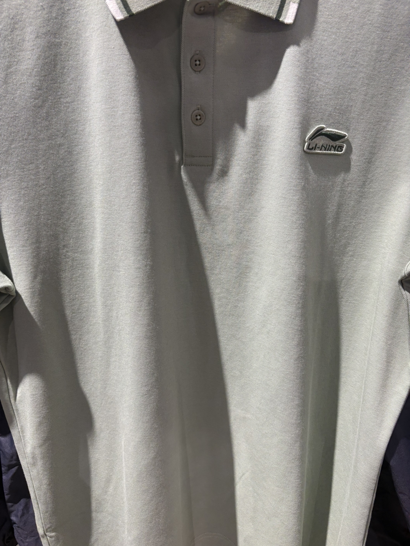 MJ| 李宁男子2025新款短袖POLO衫夏季透气商务休闲翻领运动T恤