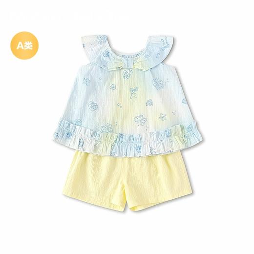 【balaOne】巴拉巴拉宝宝短袖套装婴儿女童两件套2026款可爱时尚 商品图4