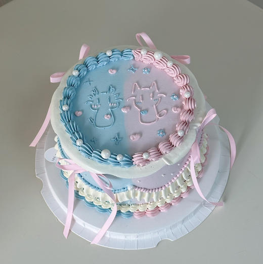 蓝粉小猫 商品图3