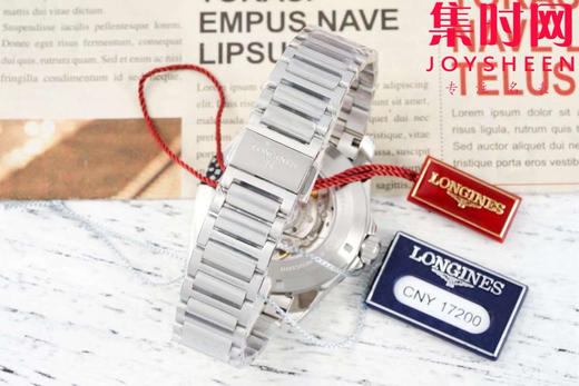 浪琴新款 AF康卡斯悦动系列41mm 男士腕表 商品图8