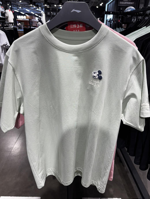 MJ |李宁短袖男士夏季官方新款情侣半袖休闲白色T恤女凉感上衣运动服 商品图1