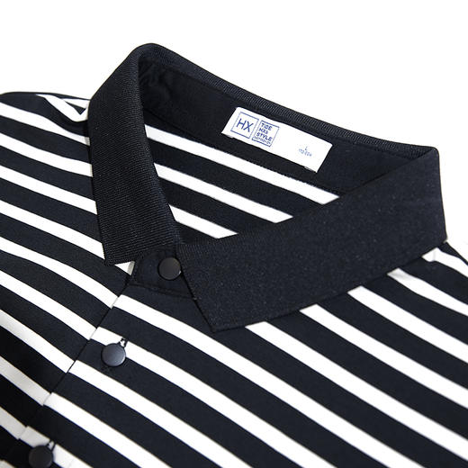 HX 夏季翻领短袖T恤S102522863101 商品图2