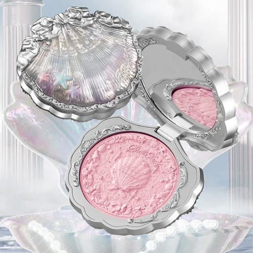 花知晓贝壳珍珠系列丝缎腮红03珊瑚贝壳 商品图4