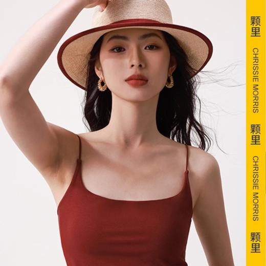[屁侠推荐]CHRISSIE MORRIS 颗里“ 云朵”纯色背心 吊带背心 商品图0