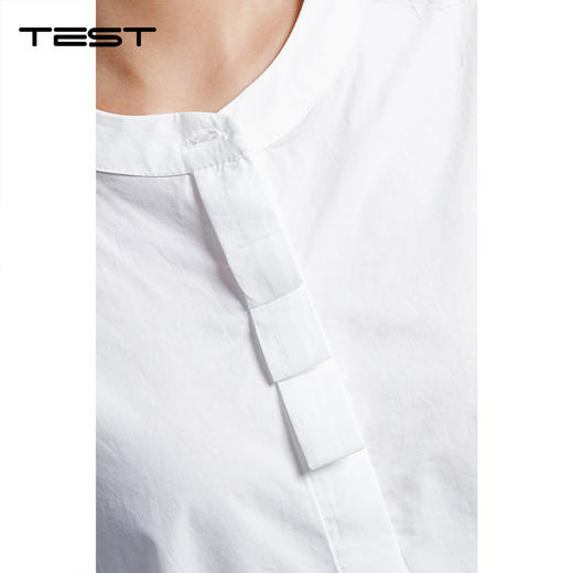 夏上新新中式刺绣灯笼袖气质白小衫1262099 商品图2