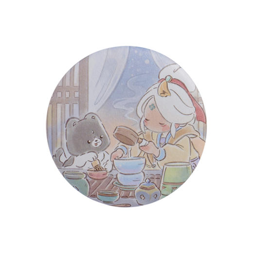 【城市系列】光遇马口铁徽章 - 点茶成画 商品图1