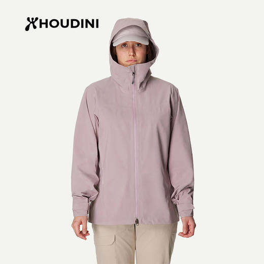HOUDINI胡丁尼BFF Jacket挚友女户外秋防风防水登山夹克冲锋衣 810036 商品图6