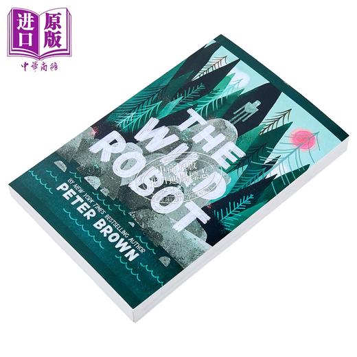 【中商原版】荒野机器人1 大字版 Large Print 凯迪克奖得主 青少年小说 The Wild Robot 英文原版 Peter Brown 彼得布朗   商品图1