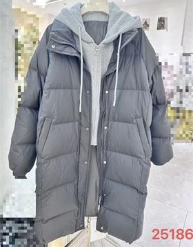 PCS假两件过膝长款羽绒服60119 冬季 251864600506