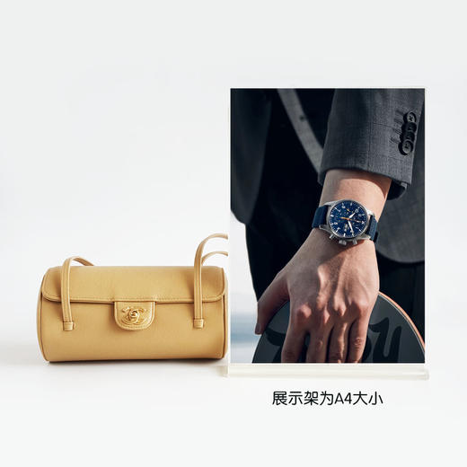 【全新】CHANEL香奈儿AS6143 B23483 U654826P奶茶色荔枝牛皮保龄球圆筒包单肩包腋下包女士080426TJ11 商品图7