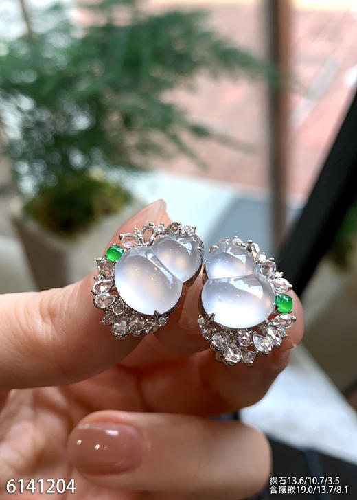 6141204，葫芦耳钉。具体价格微信咨询 商品图2