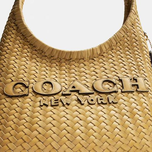 【爆】1楼COACH蔻驰女士皮革编织BROOKLYN 28号单肩包 吊牌价3250现价2999 商品图4