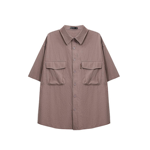 HX 夏季翻领短袖衬衫Z103520007102 商品图0