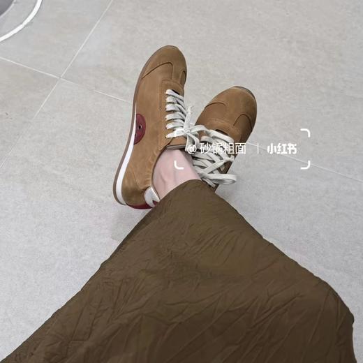 重磅推荐 uma芭蕾德训鞋 四色入！ 反牛绒/水洗羊皮拼接 平底系带休闲鞋 商品图2