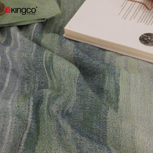 KINGCO京彩2026春夏新款纱布件套---奥丽绿 商品图2