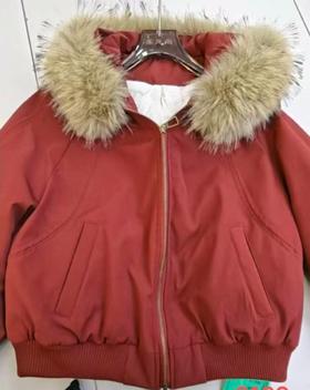 PCS大毛领宽松外套60109 冬季 081694404072