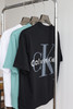 西K Jeans26 男女情侣 印花纯棉宽松圆领短袖T恤 TX646 商品缩略图4