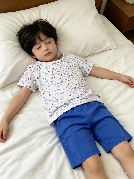 （清仓款,不退换）SCHIESSER德国舒雅男童透气莫代尔套装 3B/15358H 商品图3