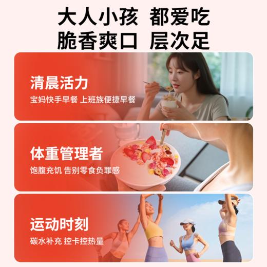 好麦多草莓五红益生元燕麦脆400g 商品图6