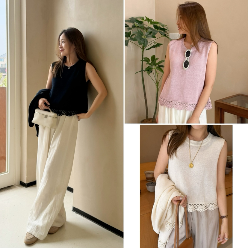 2604313    日本和纸 针织背心