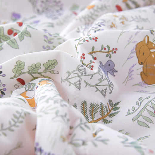 【西域楼兰·2026蚕丝冰皮夏凉被】 印花凉感被 婴幼儿A类面料0甲醛0荧光剂0芳香胺 锦氨凉感面料比常规纤维更加透气柔软 商品图7