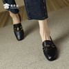【粗跟方头乐福鞋】粗跟女士休闲皮鞋通勤办公工作鞋XLF626/XLF627 商品缩略图7