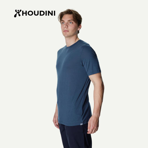 HOUDINI胡丁尼Tree Tee 树 户外男款莱塞尔天丝短袖840048/230954 商品图5