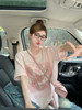 【SUOREOE 国风花朵纯棉Tee】纯棉刺绣短袖T恤 闭眼入的单品，第一眼就被这款T恤的刺绣设计深深吸引，简直美到爆炸 商品缩略图3