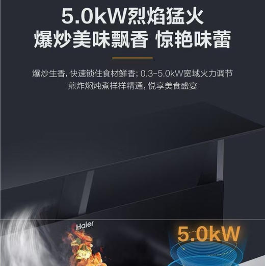 海尔（Haier）集成灶 JJZT-90-TAZK(12T) 蒸烤一体 商品图7