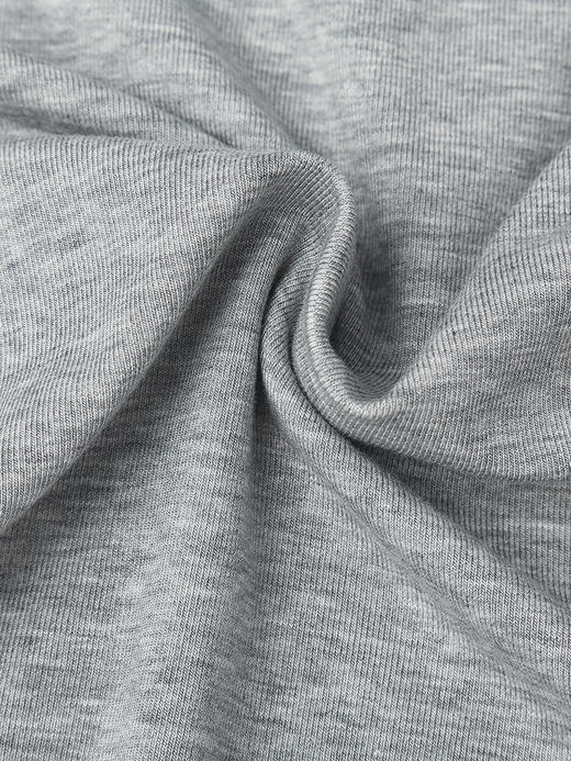 夏季新款白色基础款 T 恤 修身显瘦弹力棉圆领刺绣标打底衫 商品图4