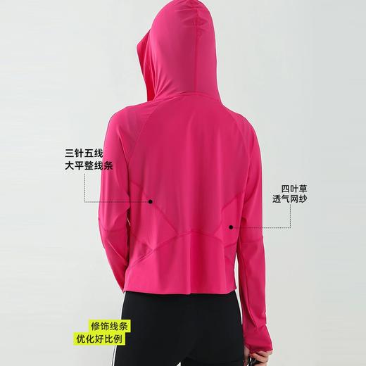 半身缘女装 夏季轻薄UPF100+透气连帽凉感防晒衣262113P08540329 商品图4