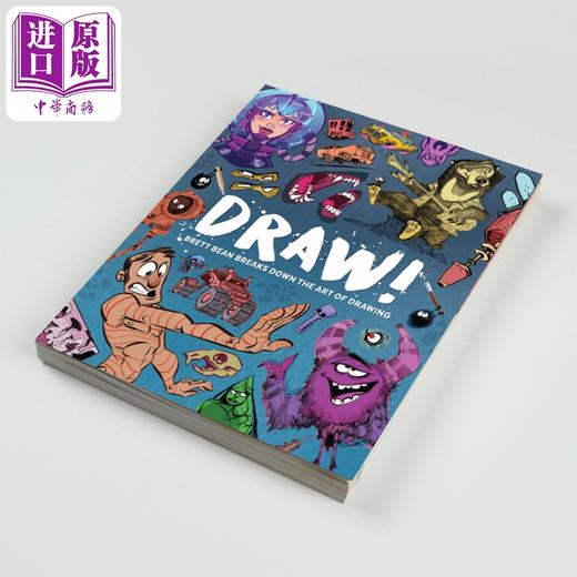 【中商原版】Draw!: Brett Bean 进口艺术 画吧! 布雷特·比恩解析绘画艺术 3dtotal 绘画涂鸦漫画教学 商品图1